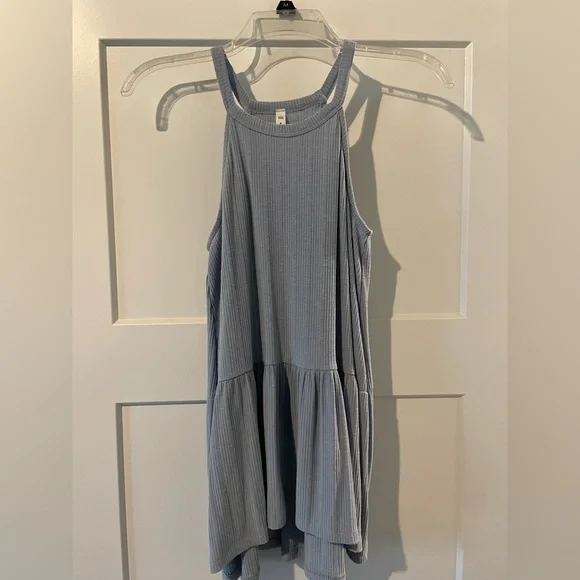 Light Blue, Small, Baby Doll Halter Neck, Boutique Brand mts - Picture 2 of 3